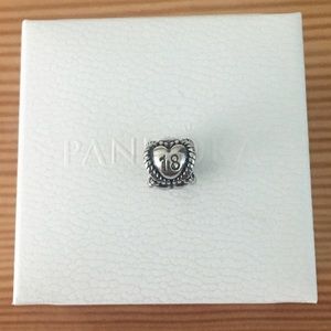 Authentic pandora charm 18 year
